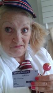 From lollipop to Senior rail card!